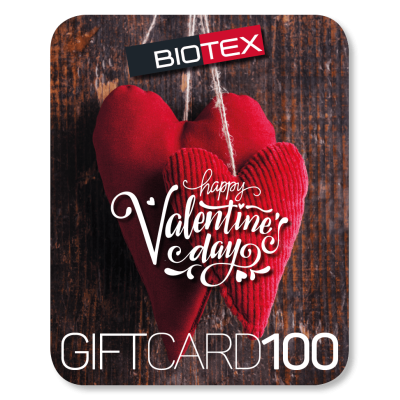 Gift Card Biotex Happy Valentine's Day da € 100