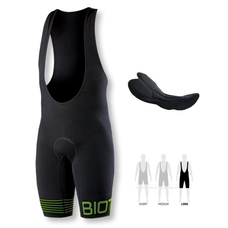 ULTRA bib shorts in Cordura  with pad for average-long distances