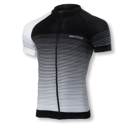 RIBBED Ultra Jersey Short Sleeve with zip and rear pockets