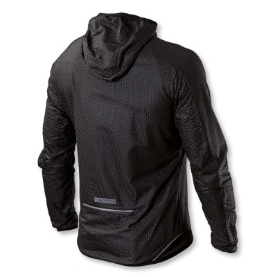 Long-sleeved, light and packable 3D Hooded Windjacket