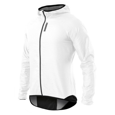 Long-sleeved, light and packable 3D Hooded Windjacket