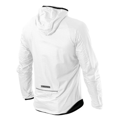 Long-sleeved, light and packable 3D Hooded Windjacket