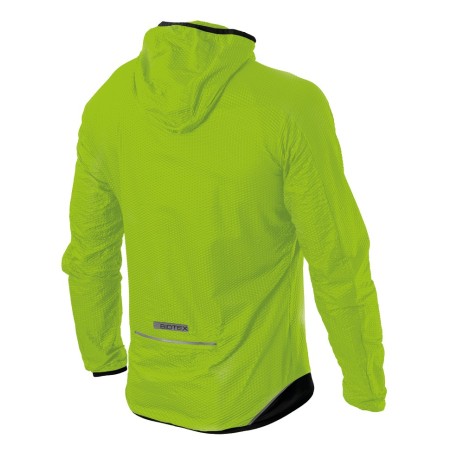 Long-sleeved, light and packable 3D Hooded Windjacket