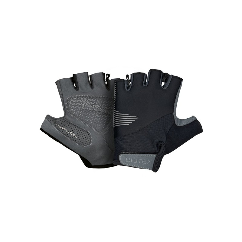 Short-fingered Evolve Gloves with a minimalistic look for cycling